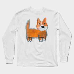 Cute Corgi Owner Gift Idea Long Sleeve T-Shirt